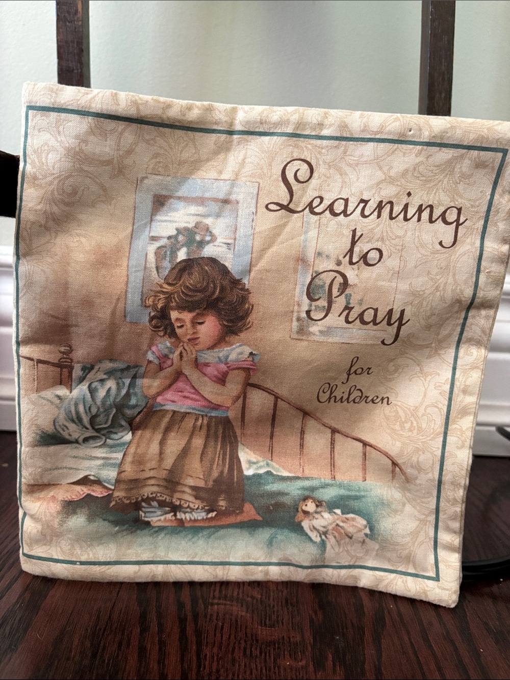 Learning to Pray Fabric Baby Book: Christian Soft Cloth Book for Children VIP